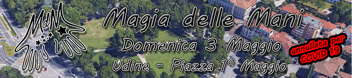Magia delle mani piazza primo maggio covid-19
